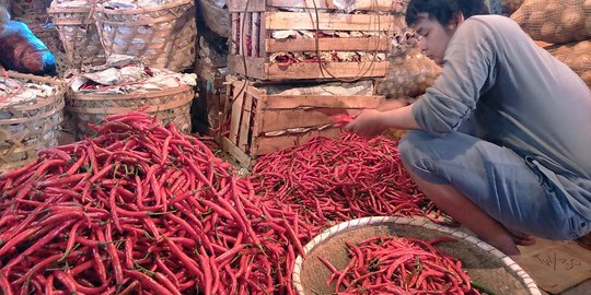 Melonjaknya harga pangan tak buat petani dan pedagang untung