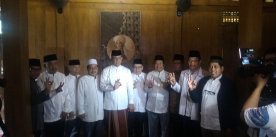 Bahas Jakarta & strategi putaran 2 pilkada, PWNU DKI temui Anies