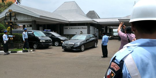 Paspampres gelar simulasi pengamanan Raja Salman di Bandara Halim