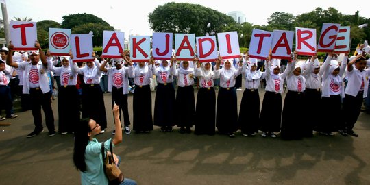 Aksi ratusan pelajar tolak iklan rokok di lingkungan sekolah