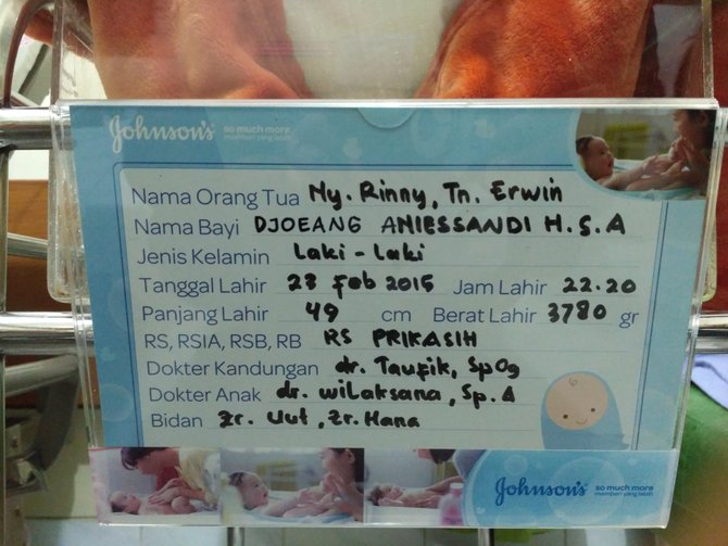 relawan beri nama anak aniessandi