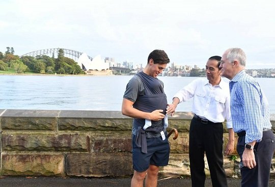 jokowi dan turnbull