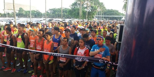 1200 Pelari ramaikan Sentul Half Marathon 2017