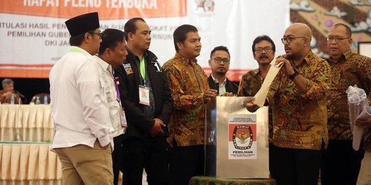 KPU godok aturan main putaran kedua Pilgub DKI