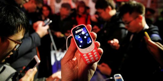 Ini wajah baru ponsel legendaris Nokia 3310