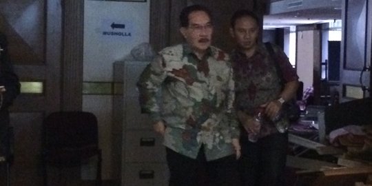 Antasari Azhar bungkam maksud kedatangan ke Bareskrim Polri