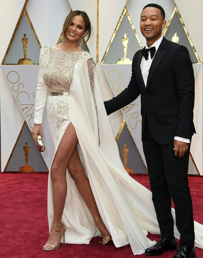 gaun mewah para selebriti di oscar 2017