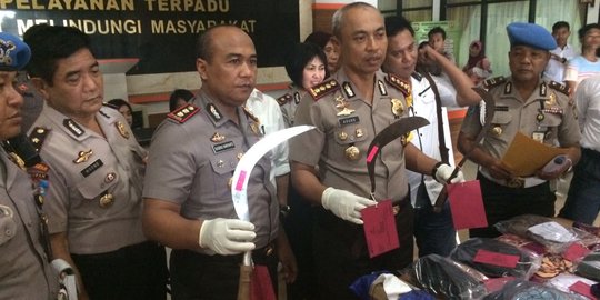 Empat pelaku tawuran dititipkan di Lapas Tangerang