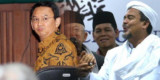 Menanti pertarungan Rizieq Syihab dan Ahok di sidang