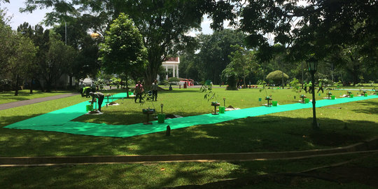 Sambut Raja Salman di Istana Bogor, Jokowi siapkan Al-Saud Garden