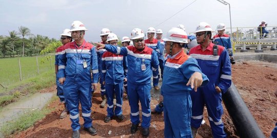 Proyek Pertamina EP ini mulai alirkan gas ke Bekasi