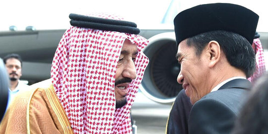 Ini pidato sambutan Jokowi di depan Raja Salman