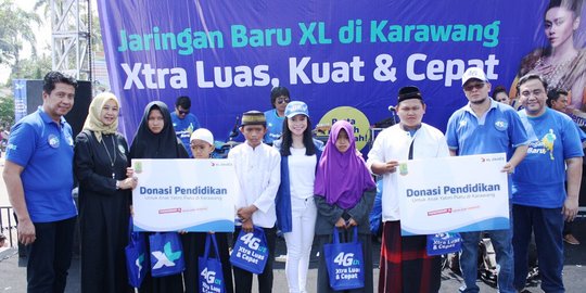 Lesti D'Academy meriahkan XL Gerakan Xtra di Karawang