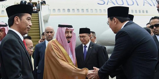 Girangnya Ahok bisa salaman dengan Raja Salman