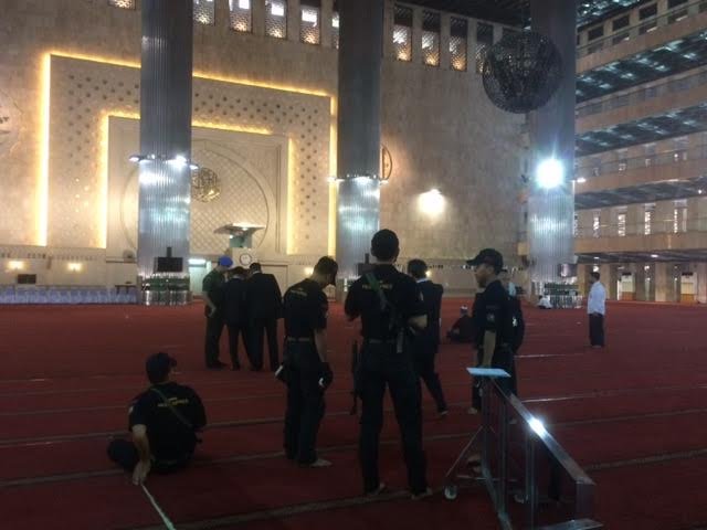 suasana istiqlal jelang kedatangan raja salman