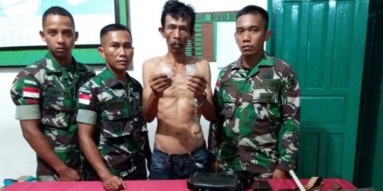 Tentara ringkus bandar sabu di perbatasan Nunukan-Malaysia
