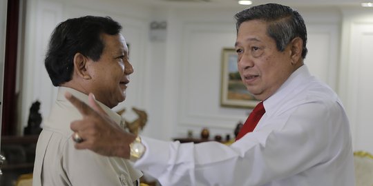 Hadiri pidato Raja Salman, Prabowo salami SBY di ruang paripurna
