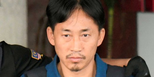 Begini ekspresi terduga pembunuh Jong-nam saat dibebaskan Malaysia