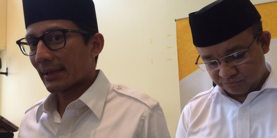 Kampanye kedua, Anies-Sandi fokus program bukan tendang kaki lawan