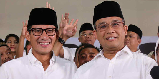 Unggul di survei Median, Anies sebut 'warga DKI ingin gubernur baru'