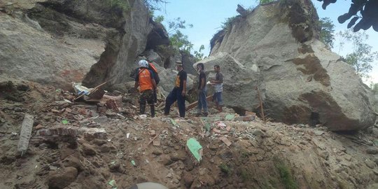 Cerita mistis di balik longsornya tebing di Gunungkidul