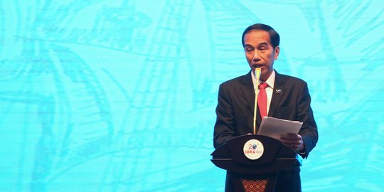 Pidato Jokowi di KTT IORA: Di belakang pria hebat ada wanita hebat