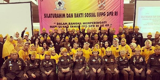 Ikatan istri anggota DPR Golkar minta pemerintah peduli ke veteran