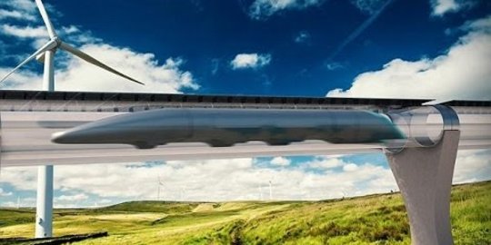 Kereta tabung super cepat hyperloop incar rute Jakarta-Yogyakarta