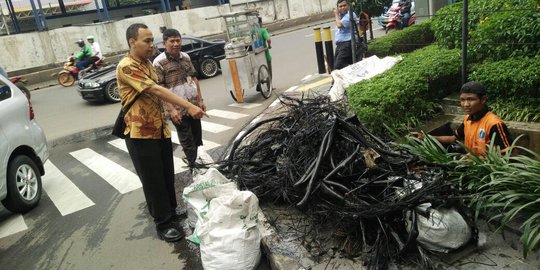 Sumarsono minta polisi selidiki kulit kabel di gorong-gorong Jakarta
