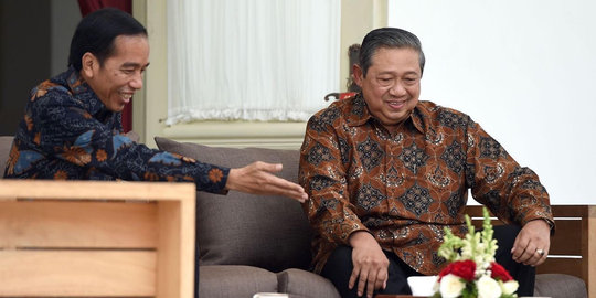 Pertemuan Jokowi-SBY beri sinyal positif di mata internasional