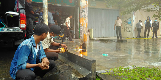 Pemkot Makassar tertibkan reklame yang menunggak pajak