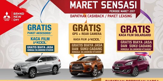 Mitsubishi perpanjang Customer Loyalty hingga akhir Maret 2017