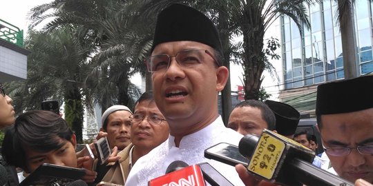 Saat Anies curiga Ketua KPU DKI ikut rapat tertutup sama timses Ahok