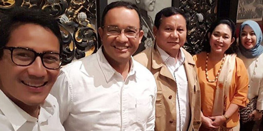 Sandiaga minta Prabowo turun gunung lagi di Pilgub DKI putaran dua