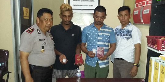 Jualan sabu di Dumai, dua WN Malaysia dicokok polisi