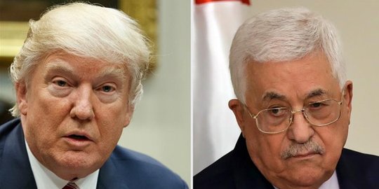 Donald Trump undang Mahmoud Abbas berkunjung ke Gedung Putih