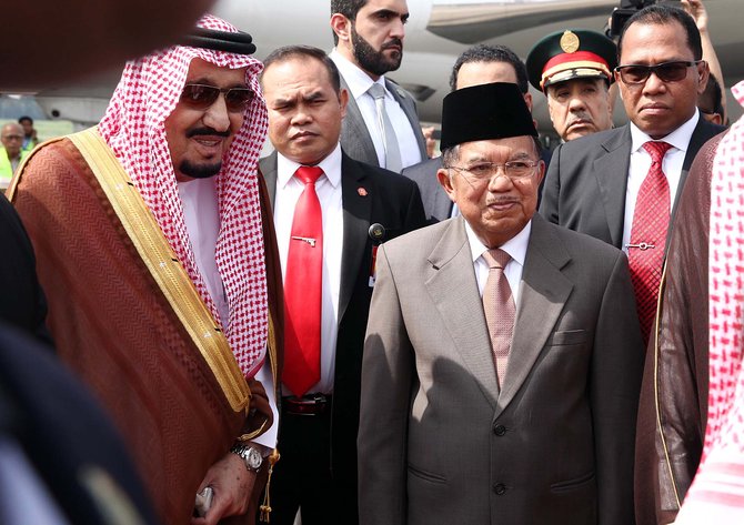 jusuf kalla lepas raja salman