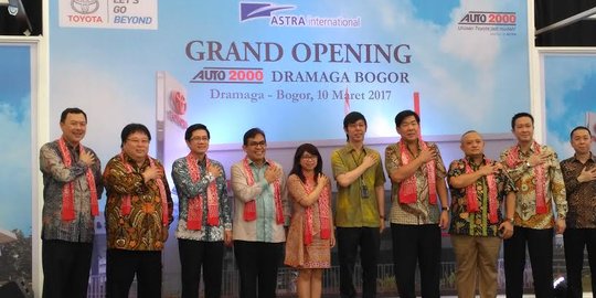 Toyoto resmikan Auto2000 Dramaga Bogor guna perkuat pasar Jawa Barat