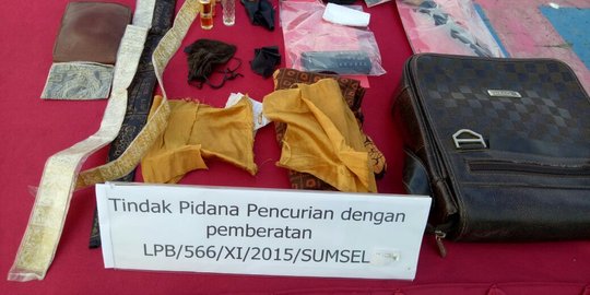 Jimat warisan tak mempan, perampok gagal menghilang saat ditangkap