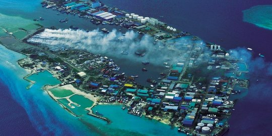 Pulau sampah Thilafushi, sisi lain gemerlap wisata Maladewa