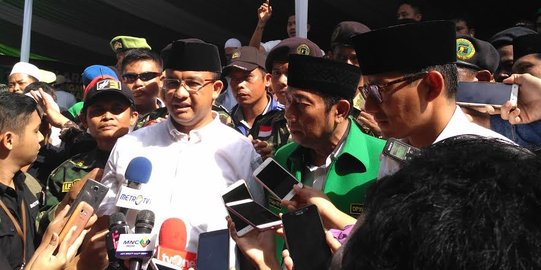 Puja puji Anies-Sandi buat Haji Lulung usai didukung di putaran 2