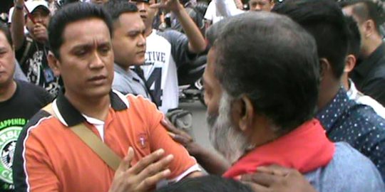 Klien ditangkap sesaat usai bebas, pengacara Siwaji Raja protes
