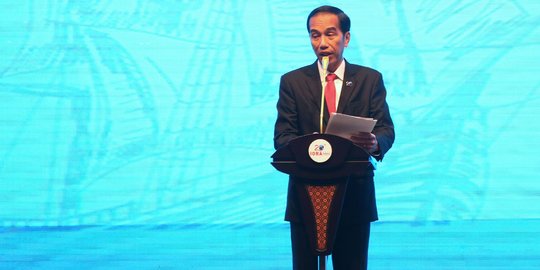 Bertemu pimpinan lembaga negara, Jokowi bantah bahas kasus e-KTP