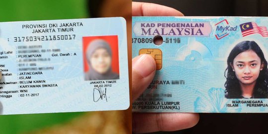 Membandingkan e-KTP di Indonesia dan MyKad di Malaysia