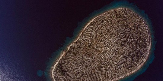 Pulau Baljenac, sidik jari raksasa di tengah lautan Kroasia