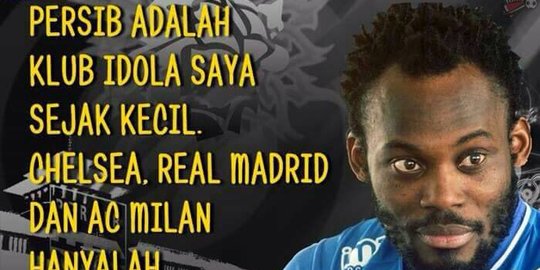 Muncul meme meme lucu usai Essien dikontrak Persib Bandung 