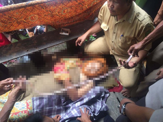 satu keluarga tewas tersengat listrik jebakan babi