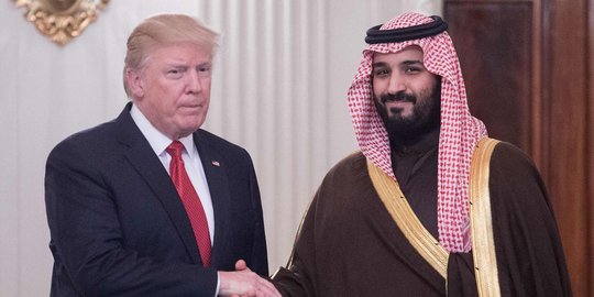 Wakil putra mahkota Arab Saudi sebut Trump 'sahabat sejati Muslim'