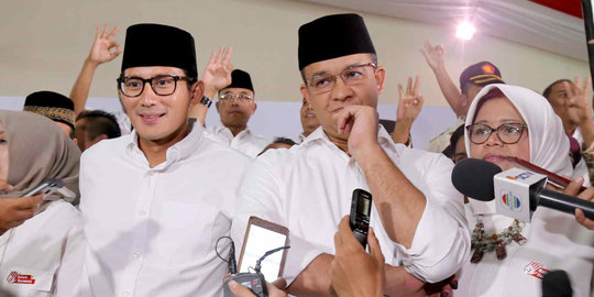 Gelisah Anies-Sandi saat daftar pemilih bertambah di putaran dua