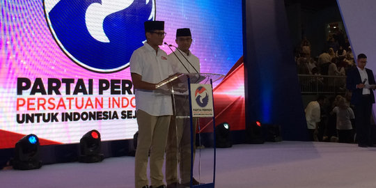 Gerindra pede dukungan Perindo mampu dongkrak suara Anies-Sandiaga